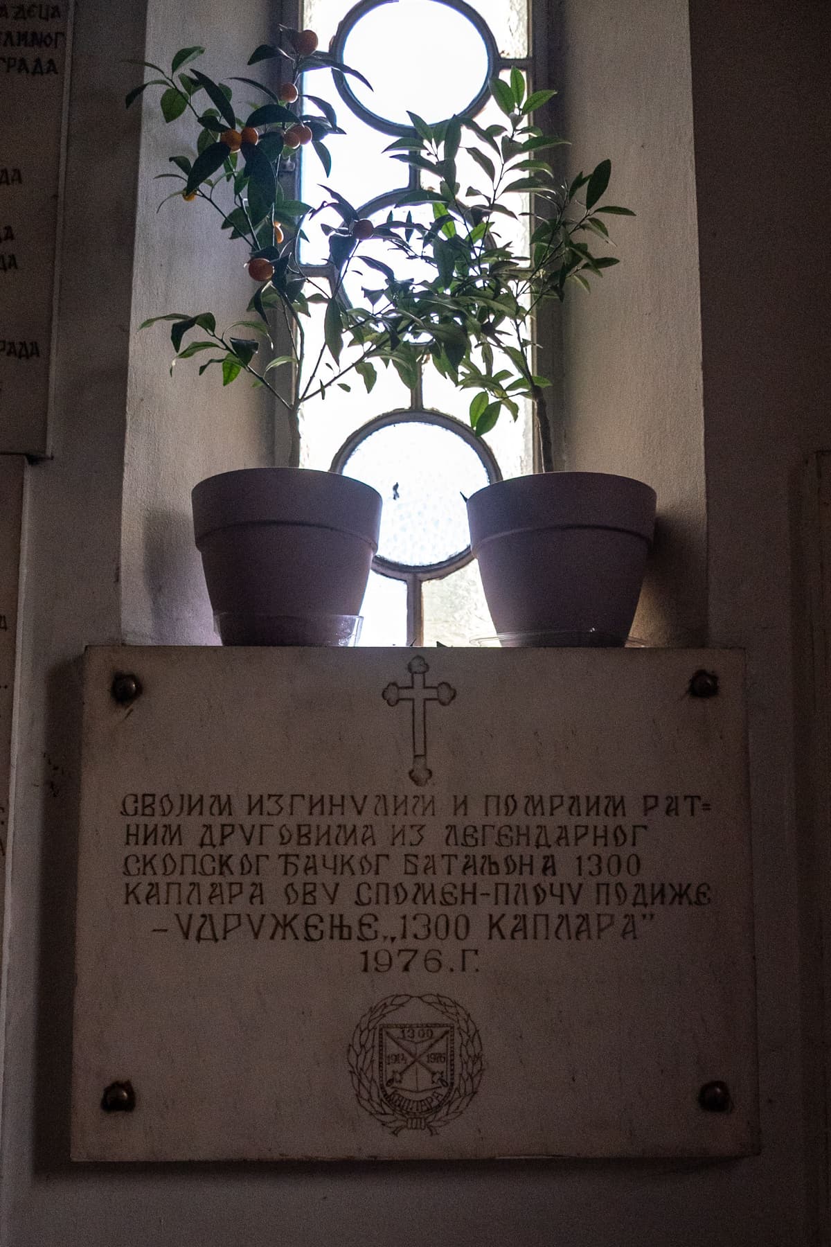 Спомен-плоче посвећене српским војницима