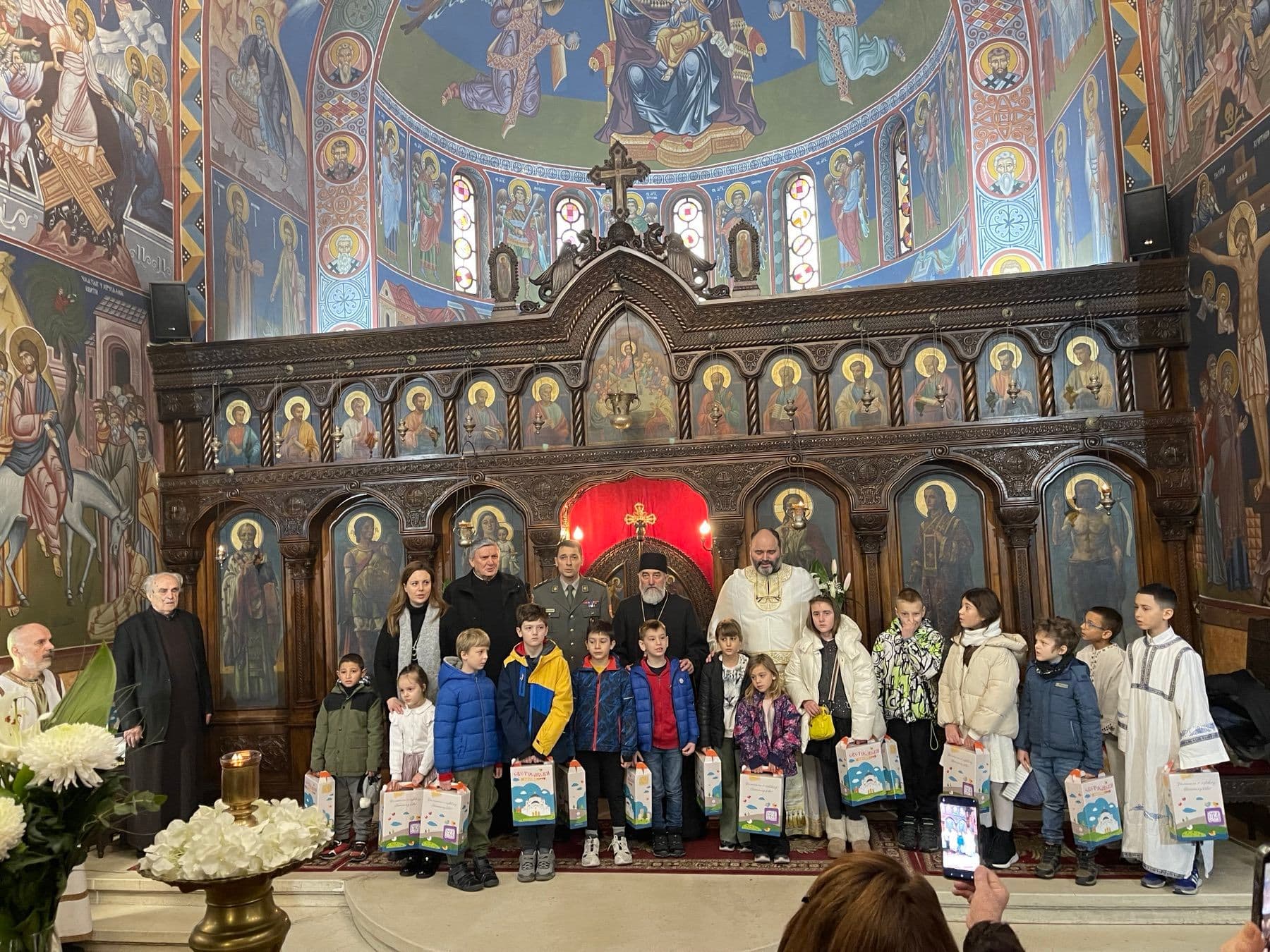 Наша деца на празник Светог Саве 